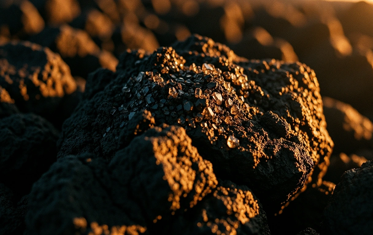 Volcanic stone texture