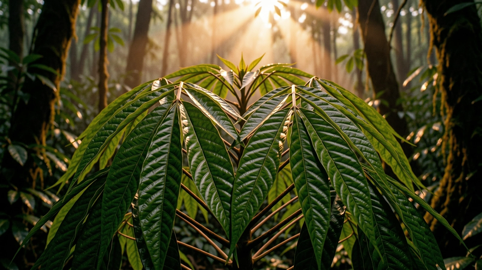 Natural Indonesian botanical environment